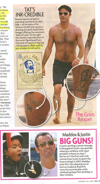 Illustration for article titled This Week In Tabloids: Jennifer Aniston's Secret Baby Bump & Shotgun Wedding